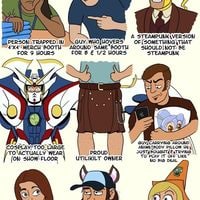 People you see at comic con