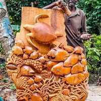 No machine, just one man using his hands and tool (by Abasiki Bebunda)