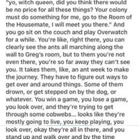 If Ants Could Summon Humans