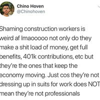 They need more respect