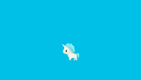 Here is a unicorn, to brighten your day
