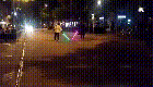 A lightsaber duel broke out in the streets of Wisconsin, and it was awesome