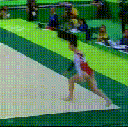 Aly Raisman's first pass on her floor routine is insane