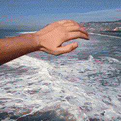 Sea wave removing