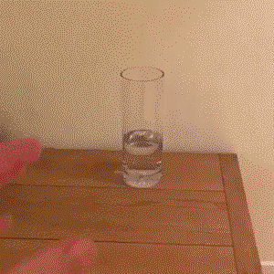 Picking up a glass of water