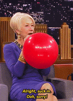 These Gifs to me is Why Helen Mirren is the Best