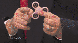 World's smallest fidget spinner