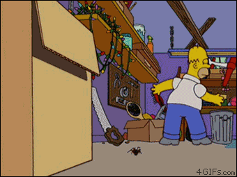 This simpsons spider gif will make you cringe