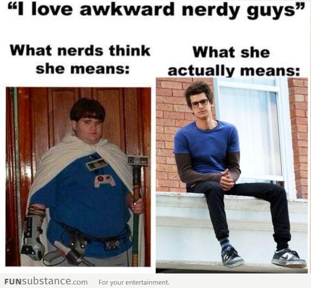 What girls means by "nerd"