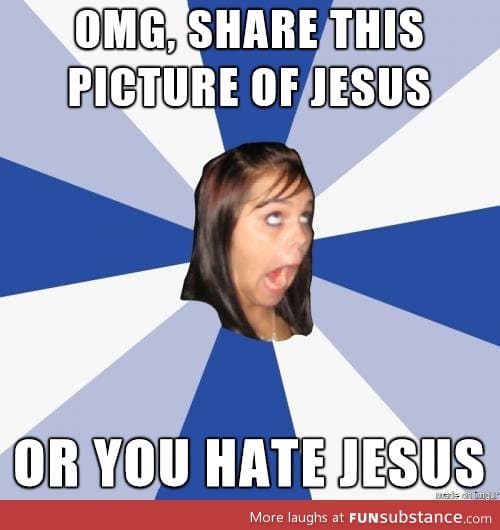 I hate posts like this on Facebook