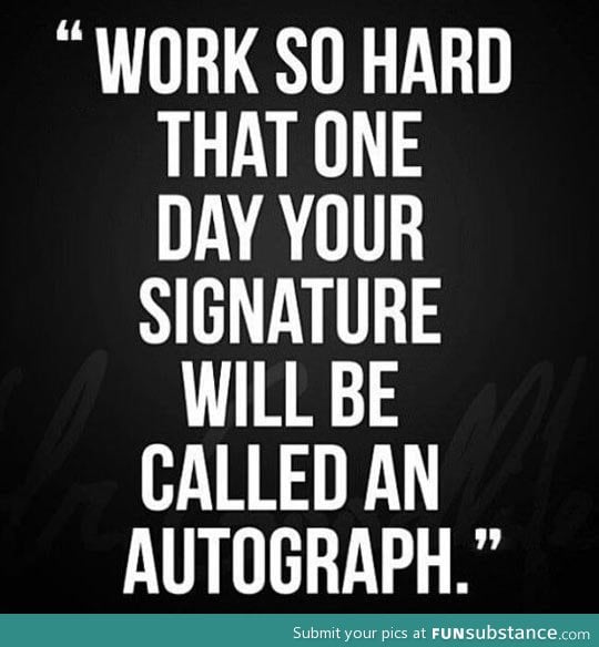 Make your signature and autograph