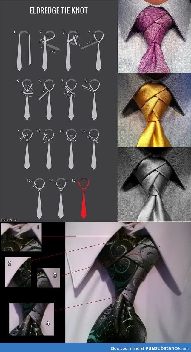 How to tie an Eldredge knot