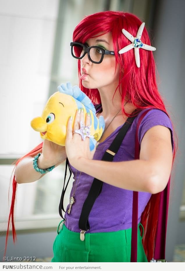 Flounder and Hipster Ariel