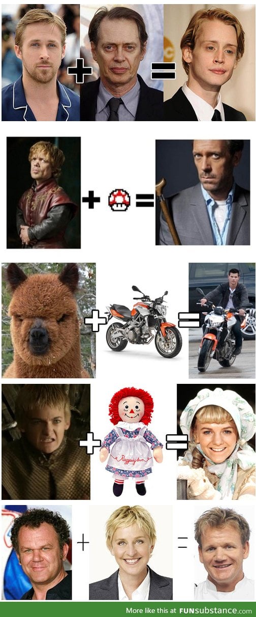 Freakishly accurate celebrity equations