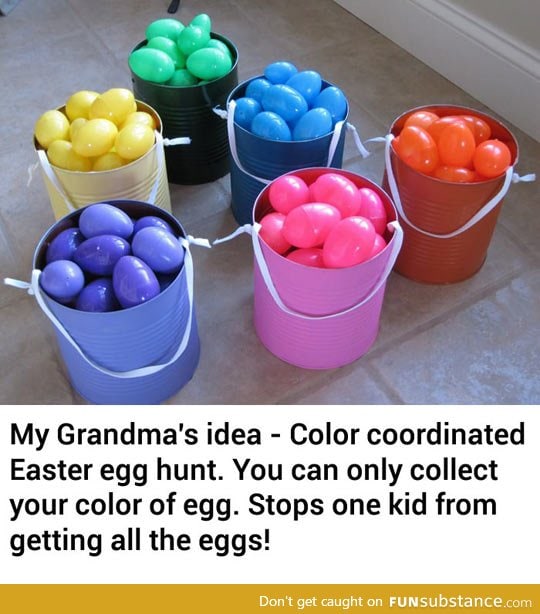 Easter egg hunts can get pretty serious