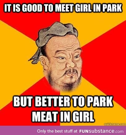 Meet girl in park