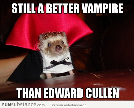Still a better vampire than Edward Cullen