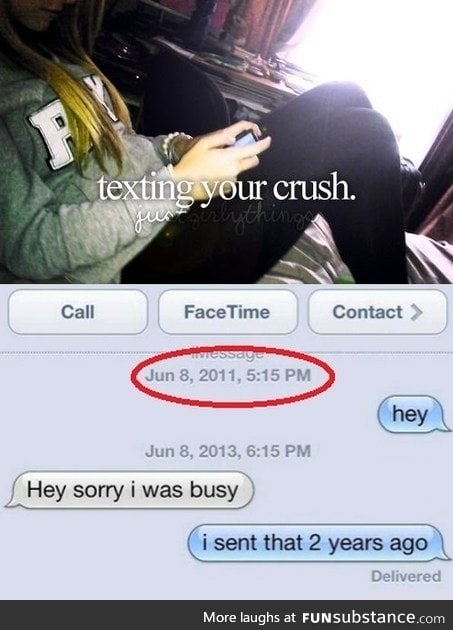 Texting Your Crush Funsubstance