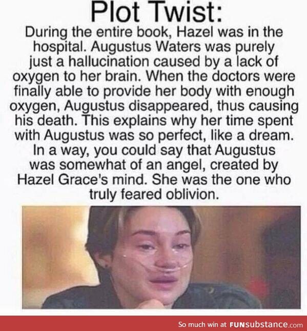 DO NOT OPEN THIS IF YOU CAN'T HANDLE TFIOS FEELS!!!