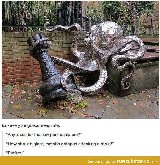 how about a tumblr post engraved in a statue of a cat?