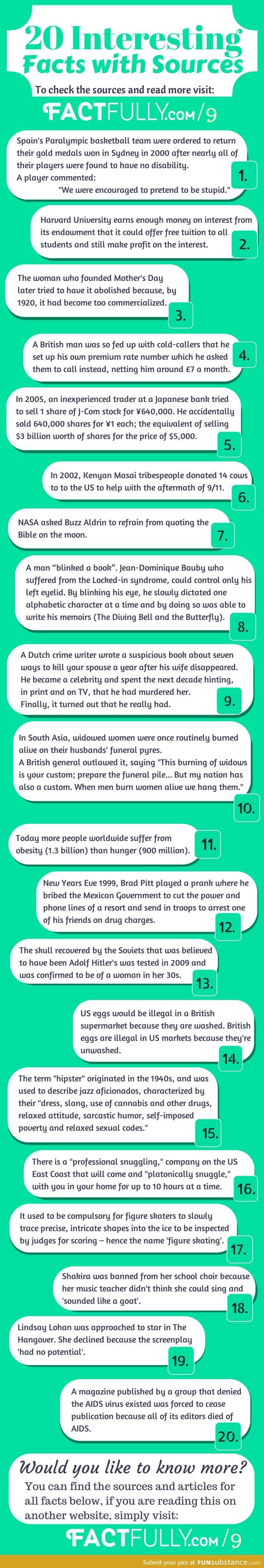 Some interesting facts