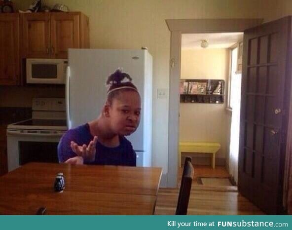 When mum calls you downn for dinner and it isn't ready