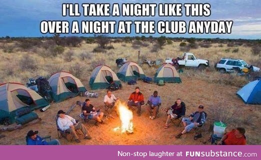 There’s nothing like camping…