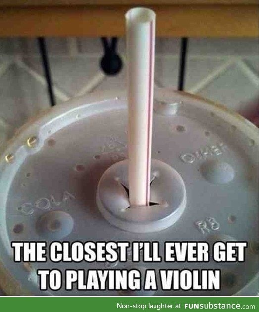 Playing a violin
