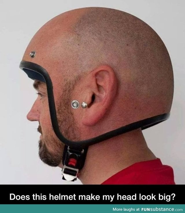 Big head helmet