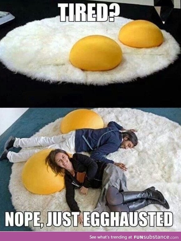 Egg carpet bed thingy