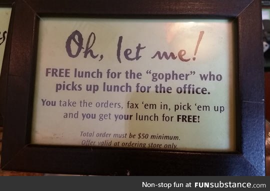 I wish more restaurants did this