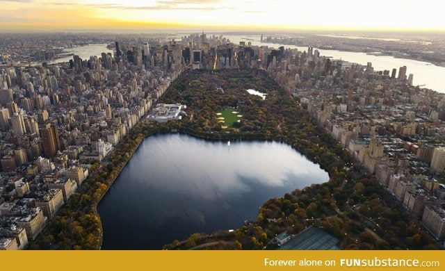 Sometimes I forget how huge Central Park is