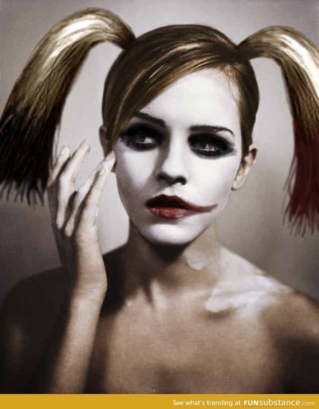Emma Watson as Harley Quinn