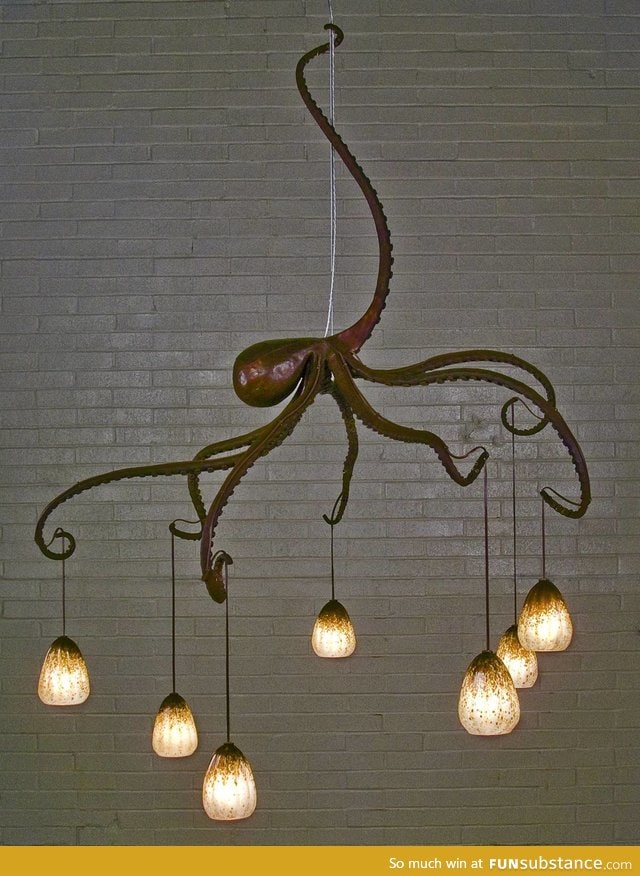 I heard you like Octopus lamps