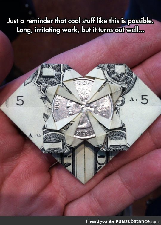 Money origami