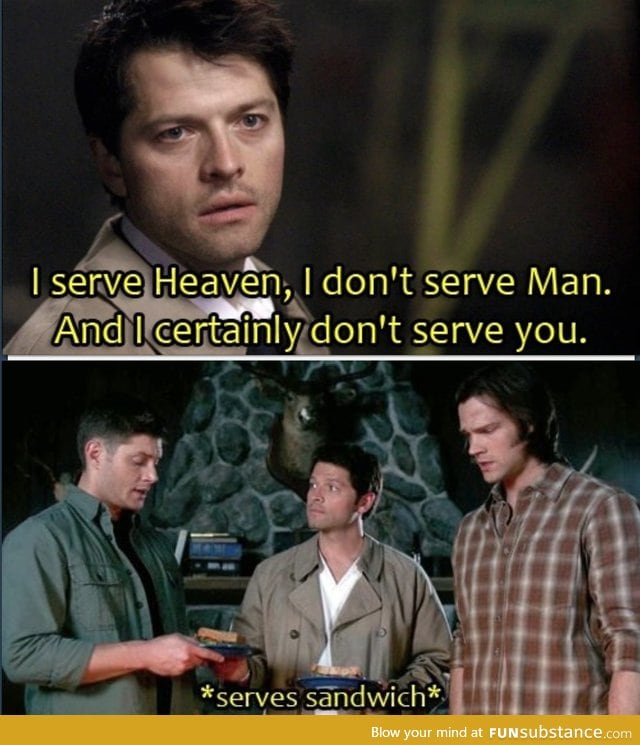 Castiel, get your act together!