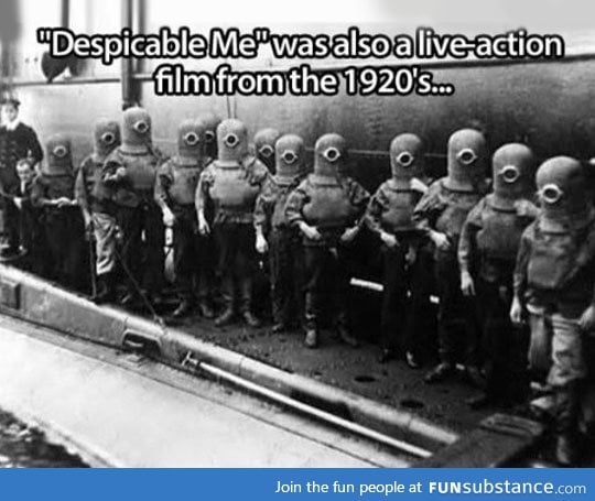 Despicable me is not new