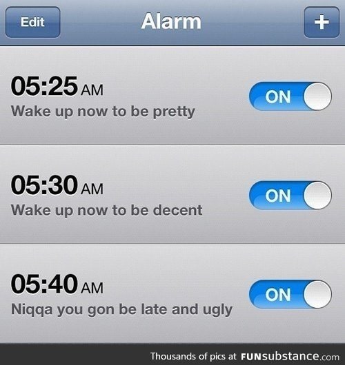 Alarm for girls