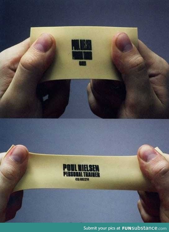 Clever Business card