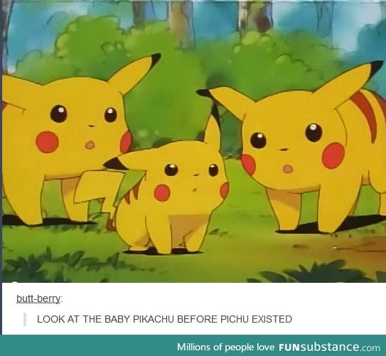 A baby pikachu?