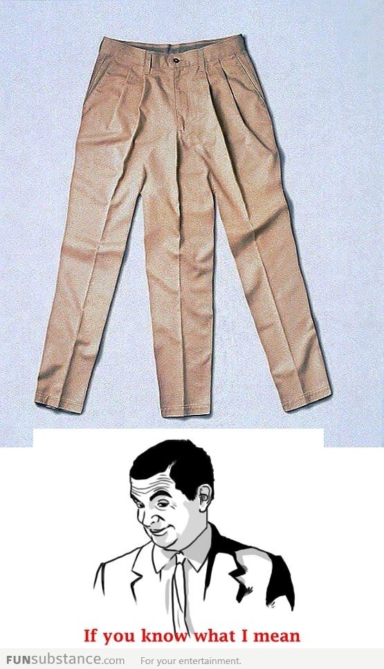 Cool pants for people with...