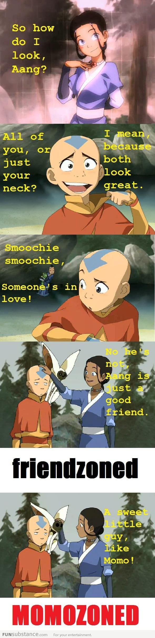 Poor Aang Momozoned