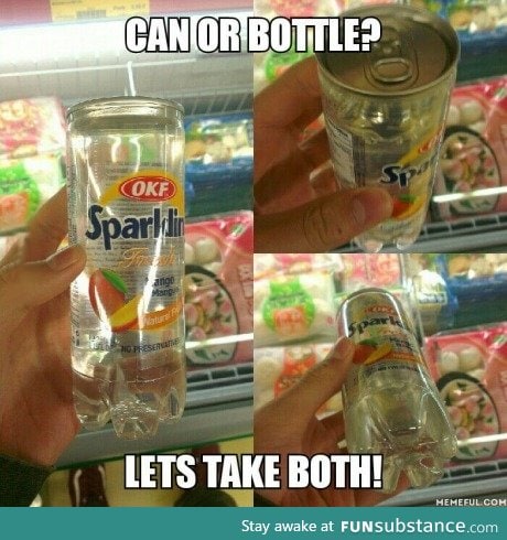 Can or bottle