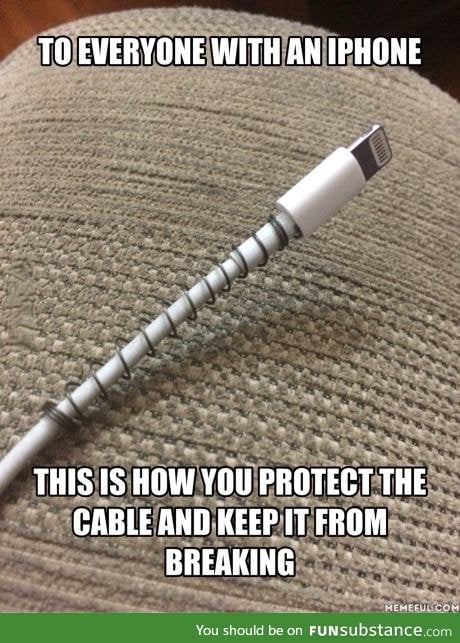 It's better than buying a new cable and it works!