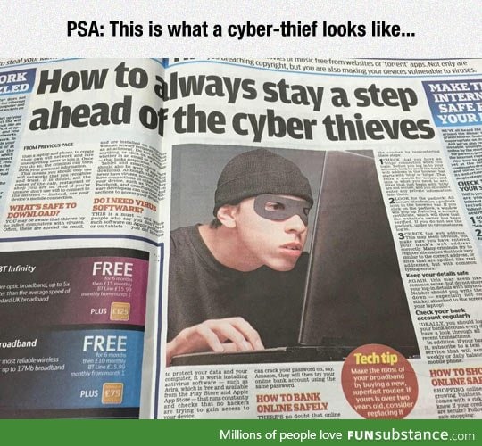 Beware of the cyber burglar