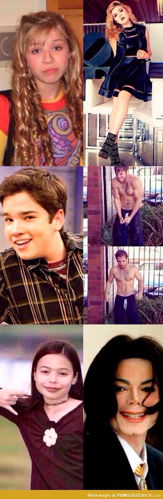 iCarly cast then and now