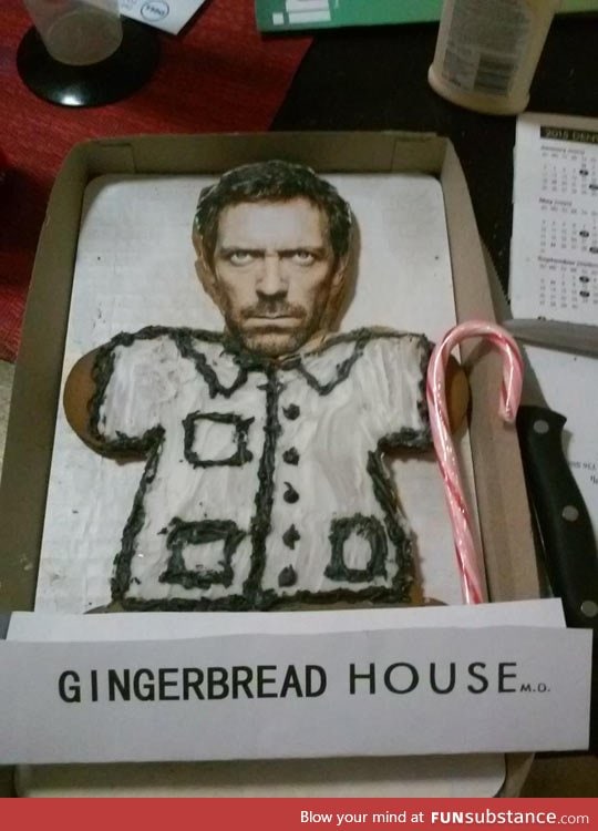 Gingerbread house for lazy people