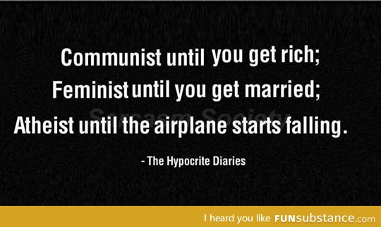 The Hypocrite Diaries