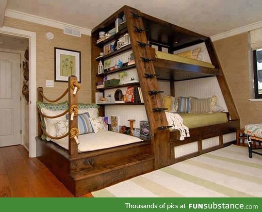 Awesome bunk beds