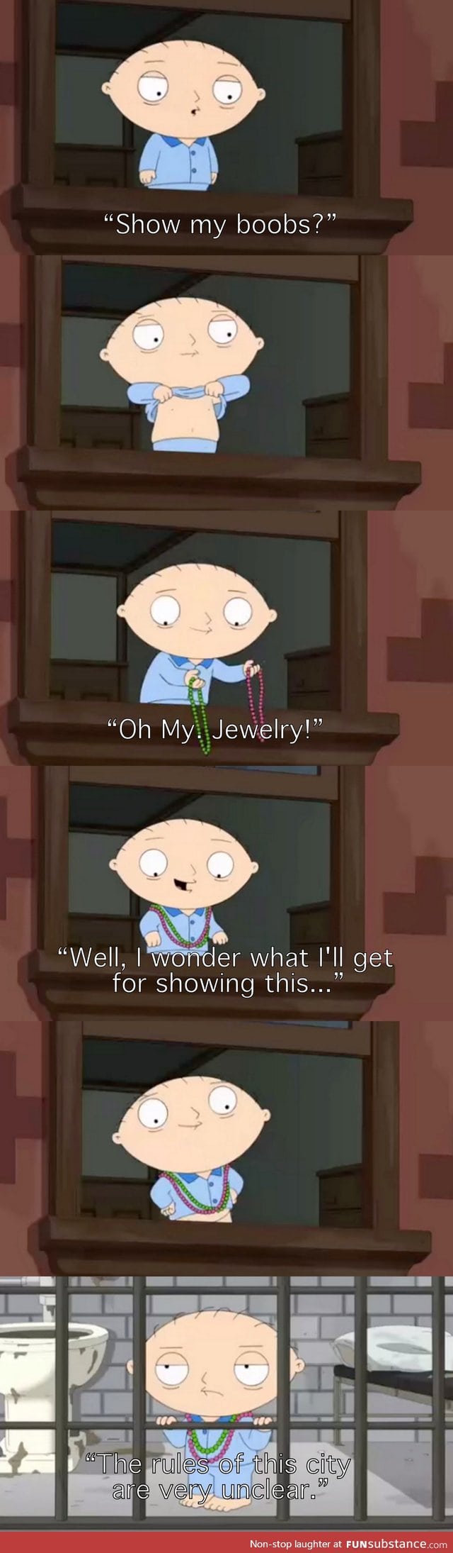 Stewie is right about New Orleans